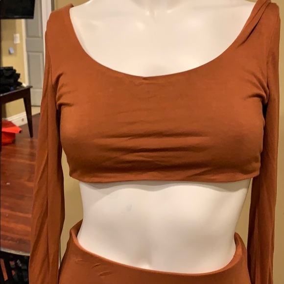 Rust Skirt Set - Picture 3 of 4